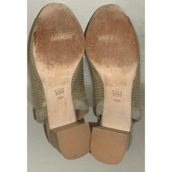 Van Eli Blanch Patino Charm Open Toe Bootie - Size 8.5 - Picture 11 of 12